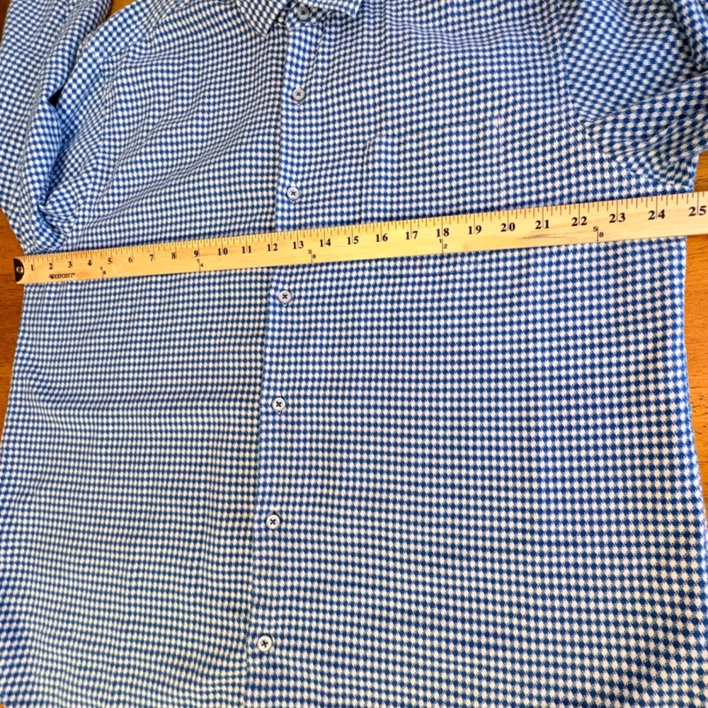 Tommy Bahama Mens XL Shirt Button Front Green Purple White Diamond Long Sleeve - Picture 8 of 12